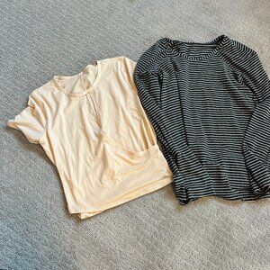 2 pack Lululemon Shirts, Small